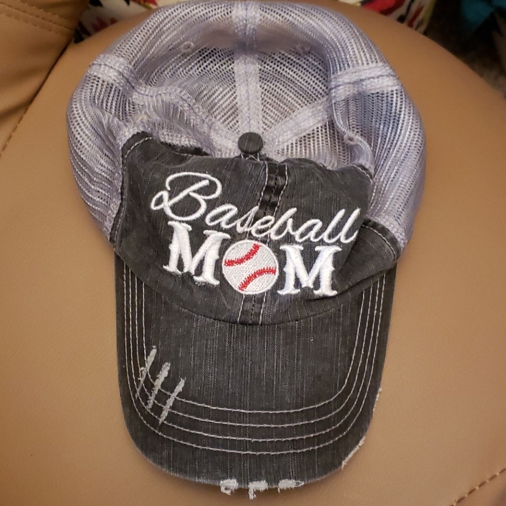 Baseball Mom baseball cap